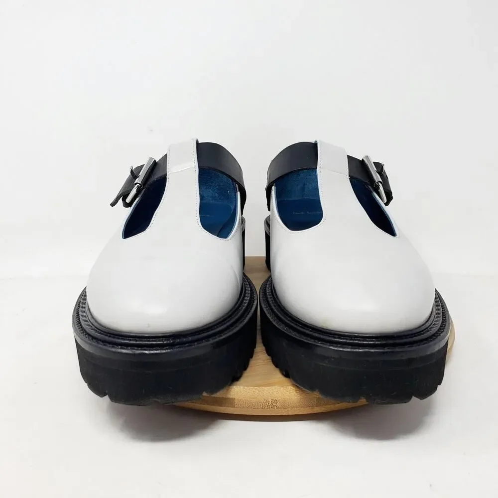 Paul Smith Mary Jane Shoes‎ Womens 41 Chunky Platform Lug Academia Daisy Italy